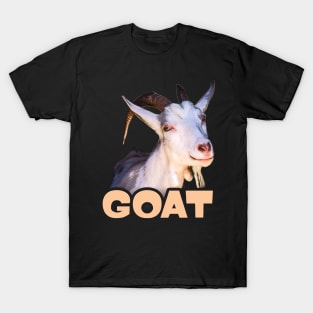 Goat Grazers Chic Tee Showcasing the Charm of Farm Life T-Shirt